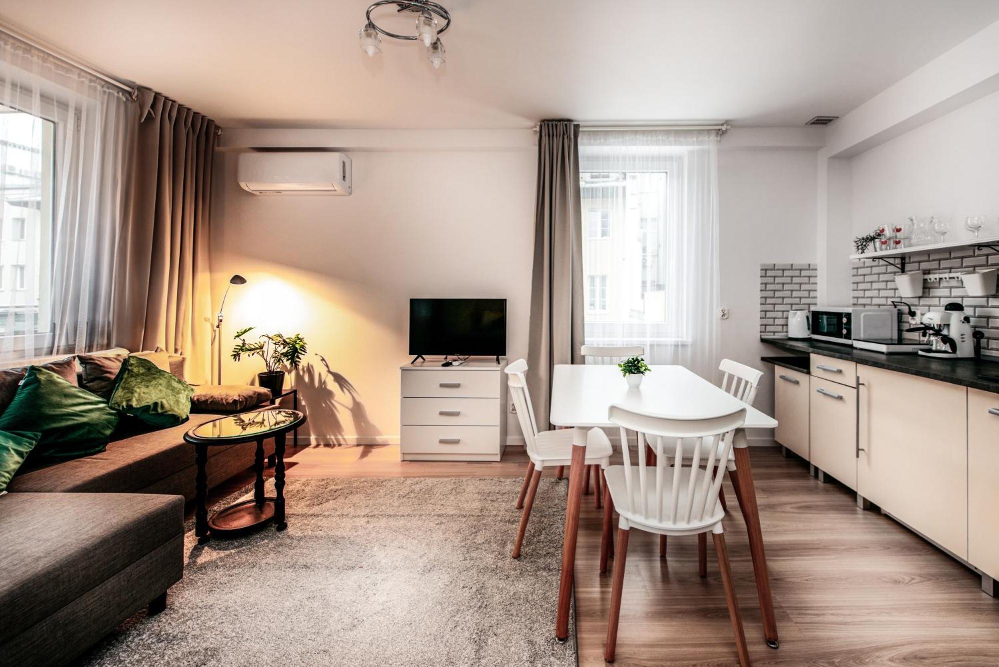 Fully-Furnished Apartment With Air Conditioning For Families, Cracow Old Town Krakow Dış mekan fotoğraf